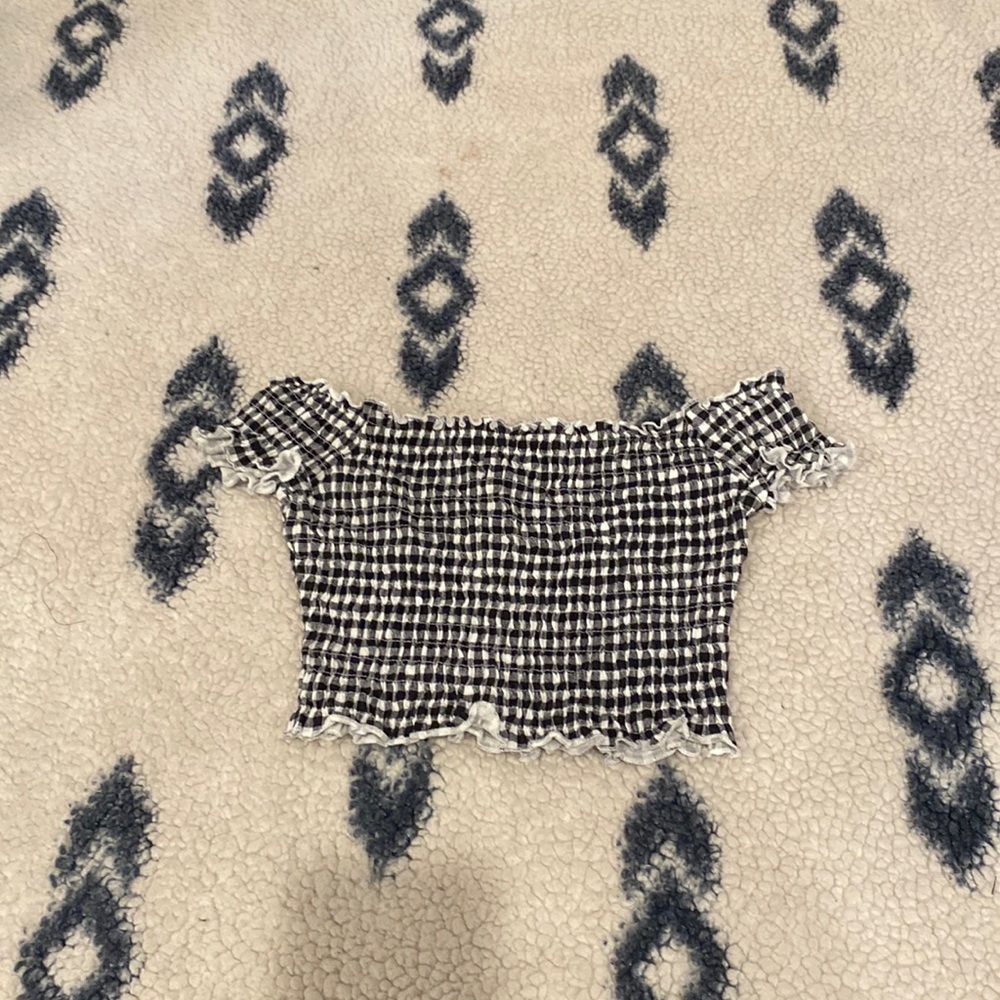h&m cute crop top